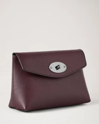 Darley Kosmetiktasche Black Cherry Small Classic Grain Darley Kosmetiktasche Black Cherry Small Classic Grain