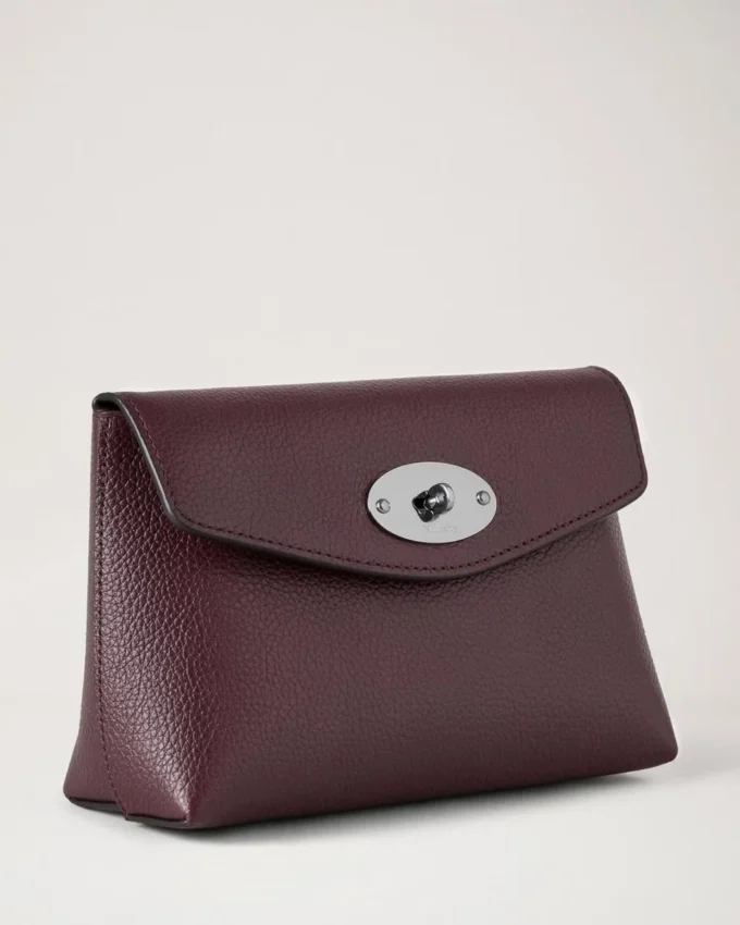 Darley Kosmetiktasche Black Cherry Small Classic Grain Darley Kosmetiktasche Black Cherry Small Classic Grain