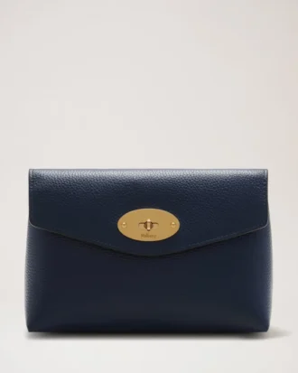 Darley Kosmetiktasche Bright Navy Small Classic Grain Darley Kosmetiktasche Bright Navy Small Classic Grain