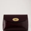 Darley Kosmetiktasche Deep Aubergine Lackleder Damen Darley Kosmetiktasche Deep Aubergine Lackleder Damen