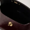 Darley Kosmetiktasche Deep Aubergine Lackleder Damen Darley Kosmetiktasche Deep Aubergine Lackleder Damen
