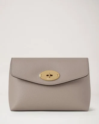 Darley Kosmetiktasche Kaschmir Taupe Klein Klassische Narbung Darley Kosmetiktasche Kaschmir Taupe Klein Klassische Narbung