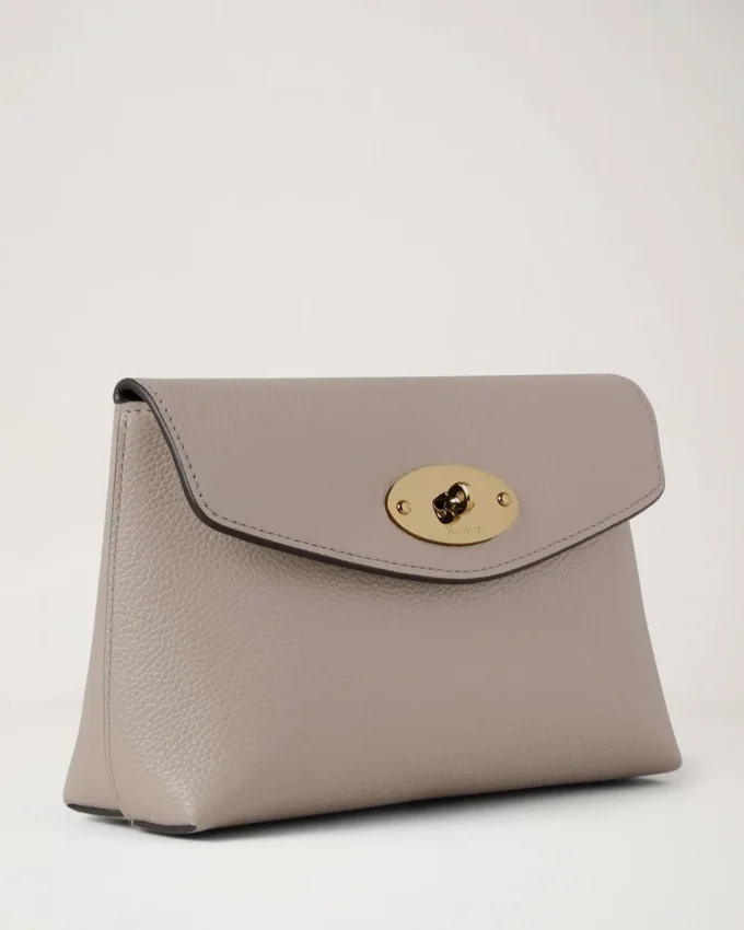 Darley Kosmetiktasche Kaschmir Taupe Klein Klassische Narbung Darley Kosmetiktasche Kaschmir Taupe Klein Klassische Narbung