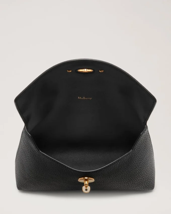 Darley Kosmetiktasche Schwarz Small Classic Grain