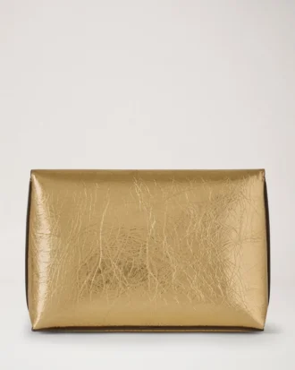 Darley Kosmetiktasche Somerset Gold Grainy Metallic