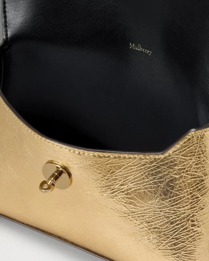 Darley Kosmetiktasche Somerset Gold Grainy Metallic