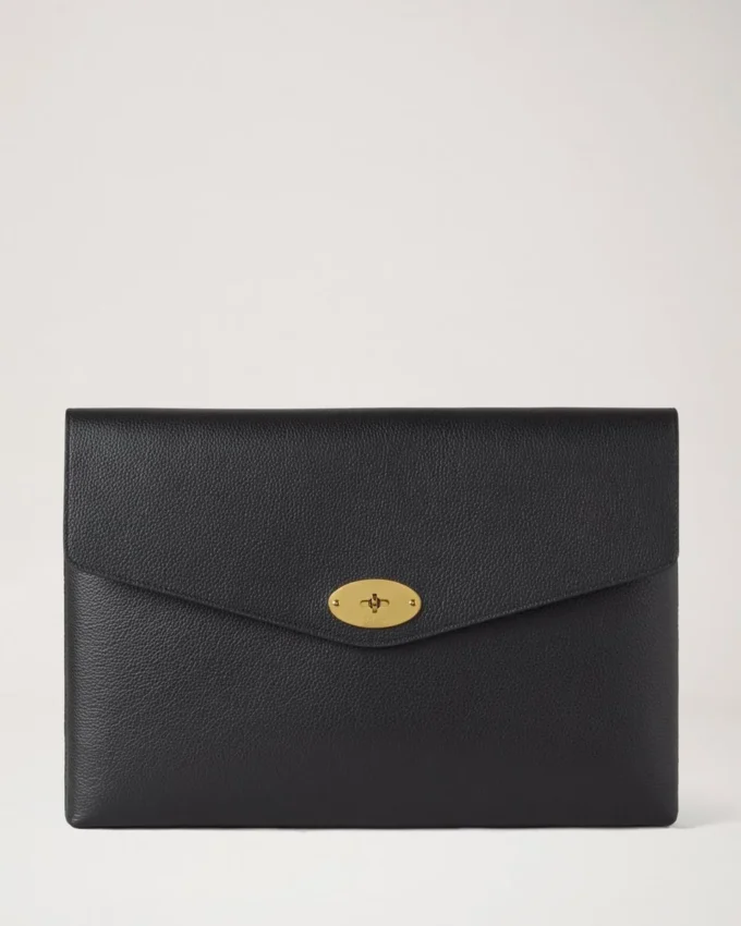 Darley Umschlagtasche Schwarz Small Classic Grain Darley Umschlagtasche Schwarz Small Classic Grain