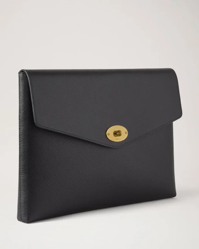 Darley Umschlagtasche Schwarz Small Classic Grain Darley Umschlagtasche Schwarz Small Classic Grain