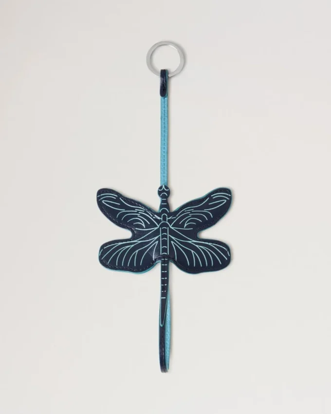 Dragonfly Schlüsselanhänger Night Sky Silky Calf Damen Dragonfly Schlüsselanhänger Night Sky Silky Calf Damen