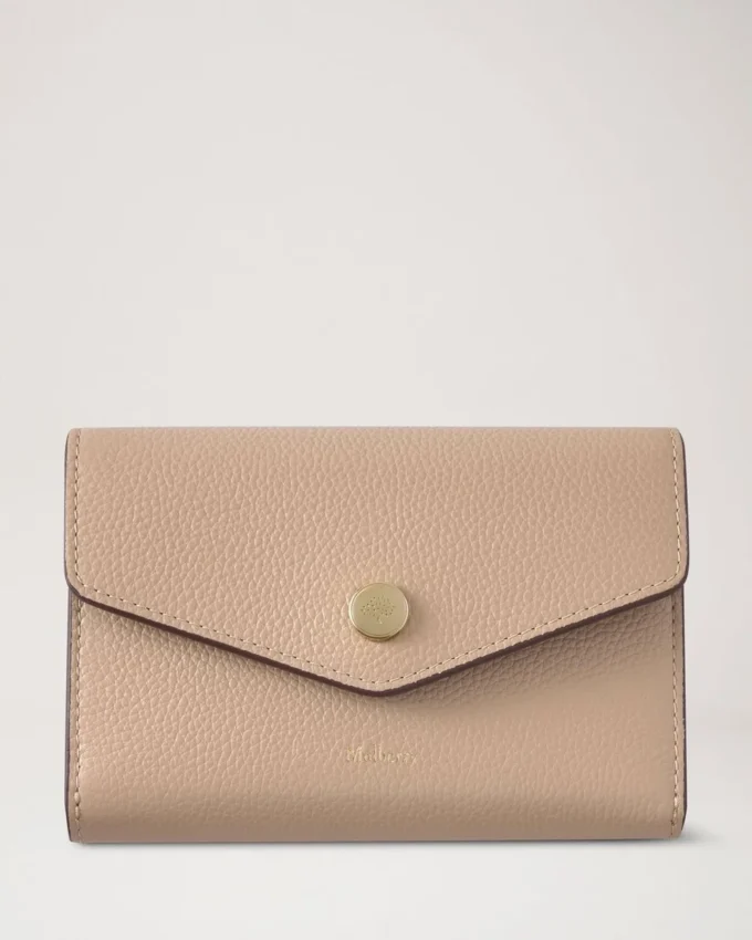Druckknopf-Geldbörse Crumpet Small Classic Grain Damen
