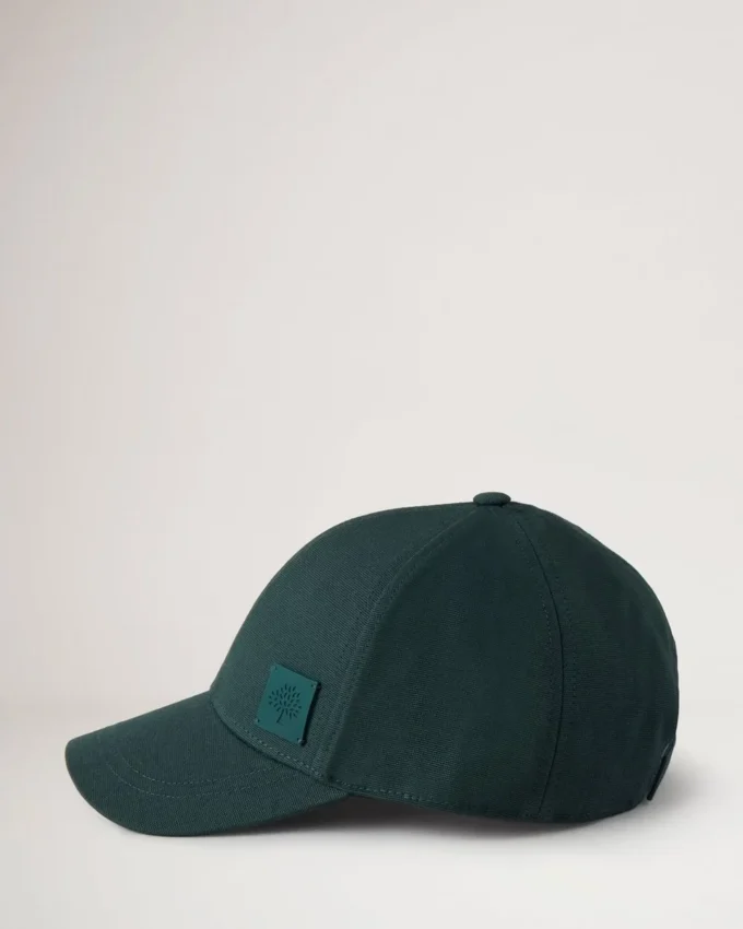 Einfarbige Baseballkappe aus Baumwolle in Mulberry Green für Herren Einfarbige Baseballkappe aus Baumwolle in Mulberry Green für Herren