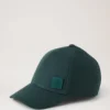 Einfarbige Baseballkappe aus Baumwolle in Mulberry Green für Herren Einfarbige Baseballkappe aus Baumwolle in Mulberry Green für Herren
