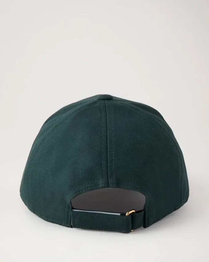 Einfarbige Baseballkappe aus Baumwolle in Mulberry Green für Herren Einfarbige Baseballkappe aus Baumwolle in Mulberry Green für Herren