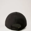 Einfarbige Baseballkappe Schwarz Bio-Baumwolle Damen Einfarbige Baseballkappe Schwarz Bio-Baumwolle Damen