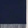 Einfarbiger Merinowollschal Night Sky Merinowolle Damen