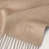 Einfarbiger Merinowollschal Oat Merinowolle Damen