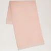 Einfarbiger Merinowollschal Rosewater Merinowolle Damen
