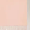Einfarbiger Merinowollschal Rosewater Merinowolle Damen