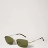 Ellis Sonnenbrille in Mulberry Green aus Metall und Bio-Acetat Ellis Sonnenbrille in Mulberry Green aus Metall und Bio-Acetat