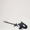 Etui-Schlüsselanhänger – Orca Schwarz & Weiß, Heavy Grain & klassische Mikronarbung Etui-Schlüsselanhänger – Orca Schwarz & Weiß, Heavy Grain & klassische Mikronarbung