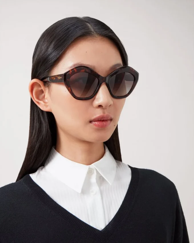 Evie Sonnenbrille Schildpatt Bio-Acetat Damen