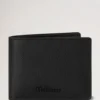 Farringdon Compact Bifold Wallet Schwarz Small Pebble Grain Farringdon Compact Bifold Wallet Schwarz Small Pebble Grain