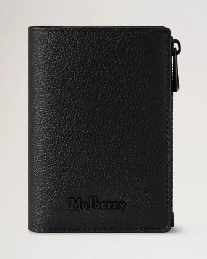 Farringdon Compact Wallet Schwarz Small Pebble Grain Farringdon Compact Wallet Schwarz Small Pebble Grain