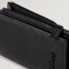 Farringdon Compact Wallet Schwarz Small Pebble Grain Farringdon Compact Wallet Schwarz Small Pebble Grain