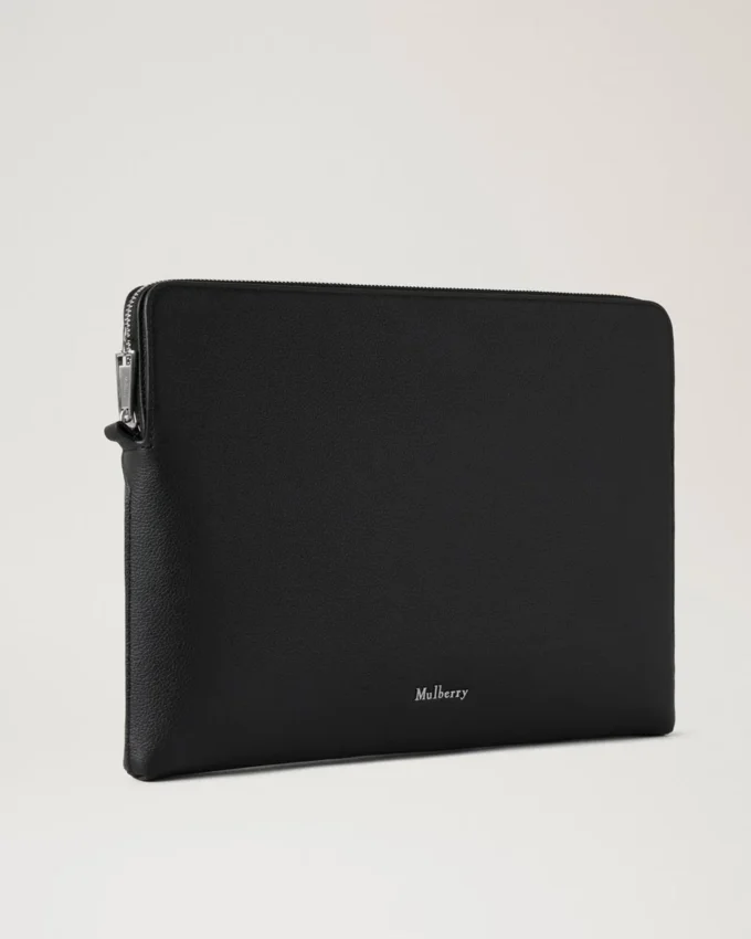 Farringdon Tech Folio Schwarz Small Pebble Grain Damen Farringdon Tech Folio Schwarz Small Pebble Grain Damen