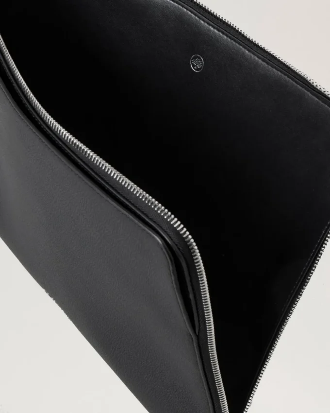 Farringdon Tech Folio Schwarz Small Pebble Grain Damen Farringdon Tech Folio Schwarz Small Pebble Grain Damen
