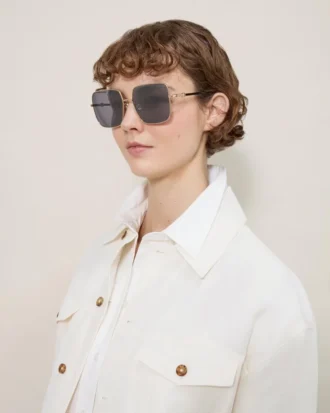 Flora Sonnenbrille Dunkelgraues Bio-Acetat & Bio-Nylon Flora Sonnenbrille Dunkelgraues Bio-Acetat & Bio-Nylon
