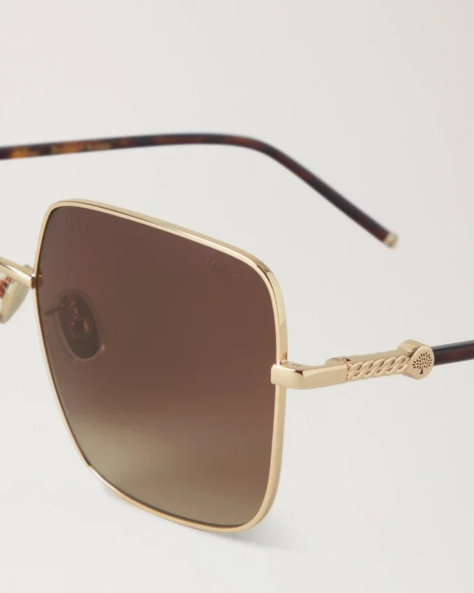 Flora Sonnenbrille Taupe-Braun Bio-Acetat & Bio-Nylon Flora Sonnenbrille Taupe-Braun Bio-Acetat & Bio-Nylon