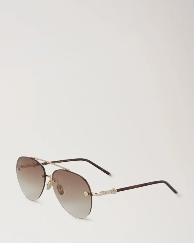 Freddie Sonnenbrille aus Maple-Acetat und Bio-Nylon Freddie Sonnenbrille aus Maple-Acetat und Bio-Nylon