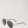 Freddie Sonnenbrille Dunkelgraues Bio-Acetat & Bio-Nylon Freddie Sonnenbrille Dunkelgraues Bio-Acetat & Bio-Nylon