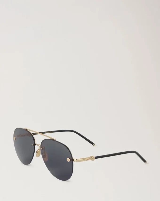 Freddie Sonnenbrille Dunkelgraues Bio-Acetat & Bio-Nylon Freddie Sonnenbrille Dunkelgraues Bio-Acetat & Bio-Nylon