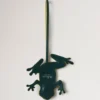 Frosch-Schlüsselanhänger, Mulberry Green, Silky Calf, Damen Frosch-Schlüsselanhänger, Mulberry Green, Silky Calf, Damen