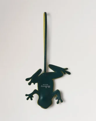 Frosch-Schlüsselanhänger, Mulberry Green, Silky Calf, Damen Frosch-Schlüsselanhänger, Mulberry Green, Silky Calf, Damen