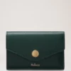 Gefaltete Geldbörse für mehrere Karten Mulberry Green Small Classic Grain Gefaltete Geldbörse für mehrere Karten Mulberry Green Small Classic Grain