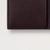 Gefaltete Mehrfach-Kartenbrieftasche Black Cherry Small Classic Grain Gefaltete Mehrfach-Kartenbrieftasche Black Cherry Small Classic Grain