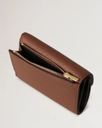 Gefaltete Mehrfach-Kartenbrieftasche Bright Oak Heavy Grain Gefaltete Mehrfach-Kartenbrieftasche Bright Oak Heavy Grain