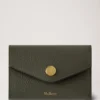 Gefaltete Mehrfach-Kartenbrieftasche Juniper Green Small Classic Grain Gefaltete Mehrfach-Kartenbrieftasche Juniper Green Small Classic Grain