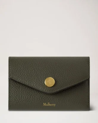 Gefaltete Mehrfach-Kartenbrieftasche Juniper Green Small Classic Grain Gefaltete Mehrfach-Kartenbrieftasche Juniper Green Small Classic Grain