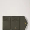 Gefaltete Mehrfach-Kartenbrieftasche Juniper Green Small Classic Grain Gefaltete Mehrfach-Kartenbrieftasche Juniper Green Small Classic Grain