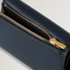 Gefaltete Mehrfach-Kartenbrieftasche Night Sky Small Classic Grain Gefaltete Mehrfach-Kartenbrieftasche Night Sky Small Classic Grain