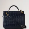 Große Amberley-Handtasche mit Tragegriff „Night Sky“ in mattem Big Croc Große Amberley-Handtasche mit Tragegriff „Night Sky“ in mattem Big Croc
