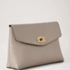 Große Darley-Kosmetiktasche Kaschmir Taupe Small Classic Grain