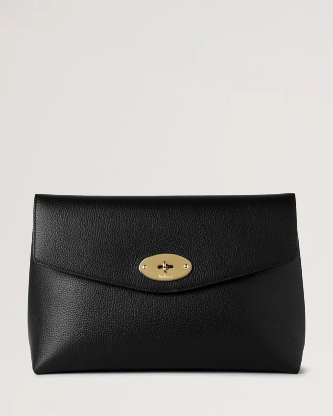 Große Darley-Kosmetiktasche Schwarz Small Classic Grain Große Darley-Kosmetiktasche Schwarz Small Classic Grain