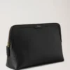 Große Kosmetiktasche Schwarz Klein Klassische Narbung Damen Große Kosmetiktasche Schwarz Klein Klassische Narbung Damen