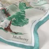 Großer quadratischer Schal – Town & Country, mehrfarbiger Seidentwill