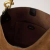 Hackney-Umhängetasche aus Vintage-Eichen-Wildleder für Damen Hackney-Umhängetasche aus Vintage-Eichen-Wildleder für Damen